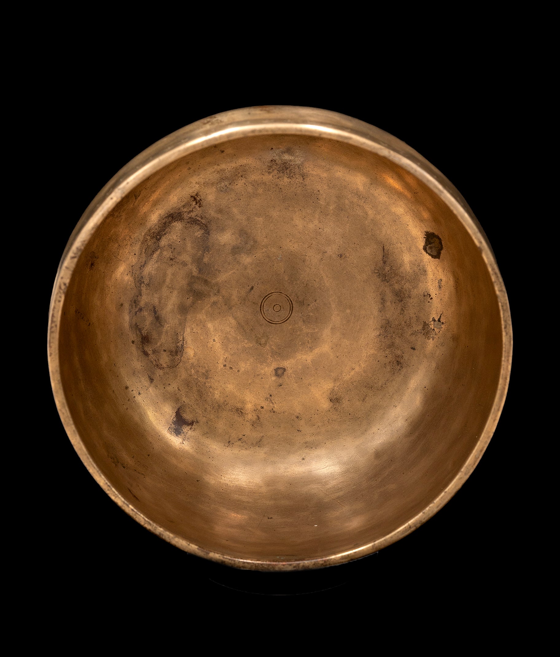 Antique, Special Thick, Void Thadobati Singing Bowl A#3 234Hz 7" A16136 Bodhisattva Trading Company