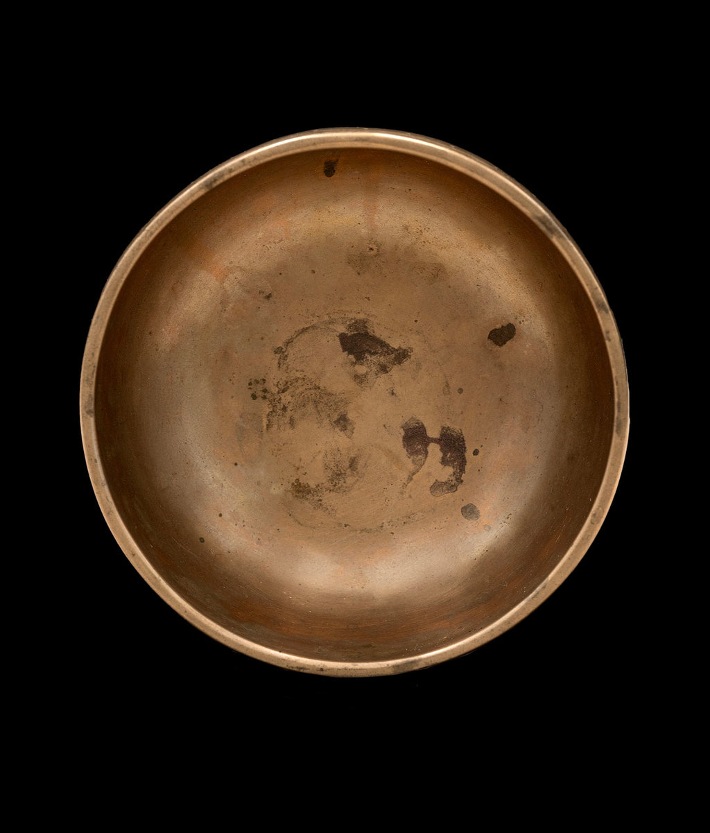 Antique Special Thick Void Thadobati Singing Bowl C#4 280Hz 6 3/4" A16141 Bodhisattva Trading Company