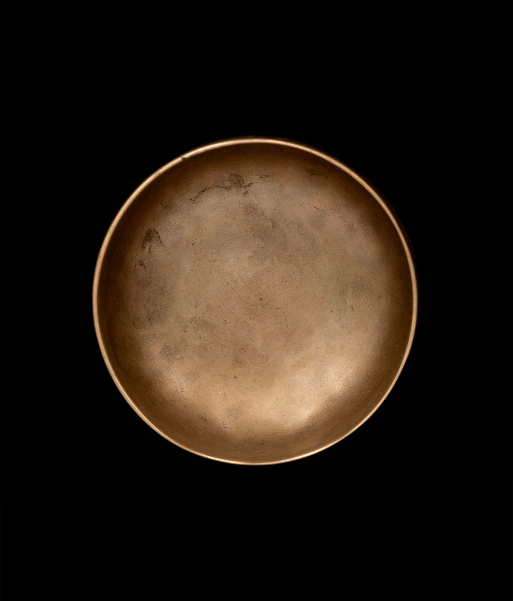 Antique Cup Thadobati Singing Bowl A#4 472Hz 4.25" A16144 Bodhisattva Trading Company