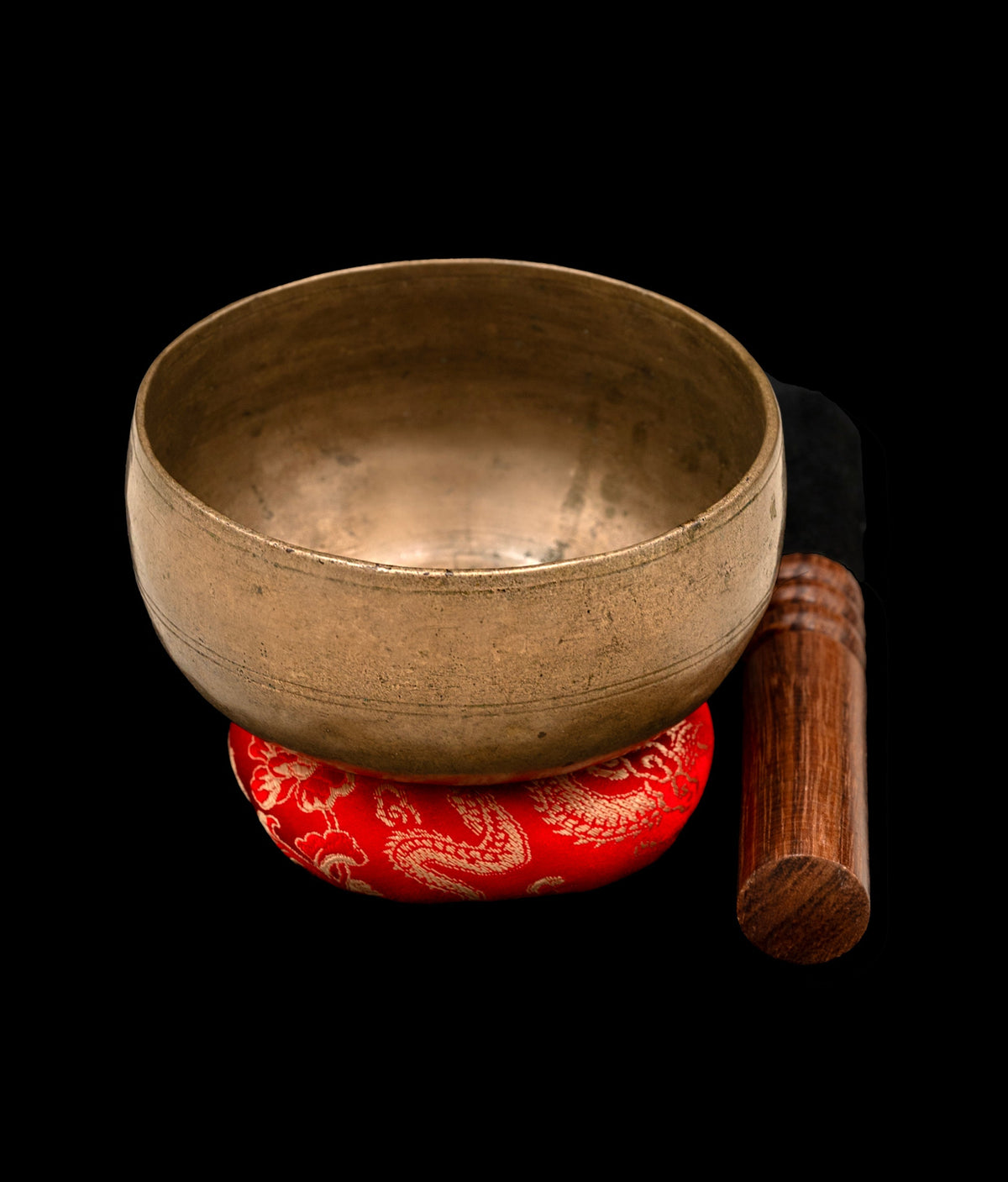 Antique Cup Thadobati Singing Bowl C#5 555Hz (Near Concert Pitch) 4" A16146 Bodhisattva Trading Company