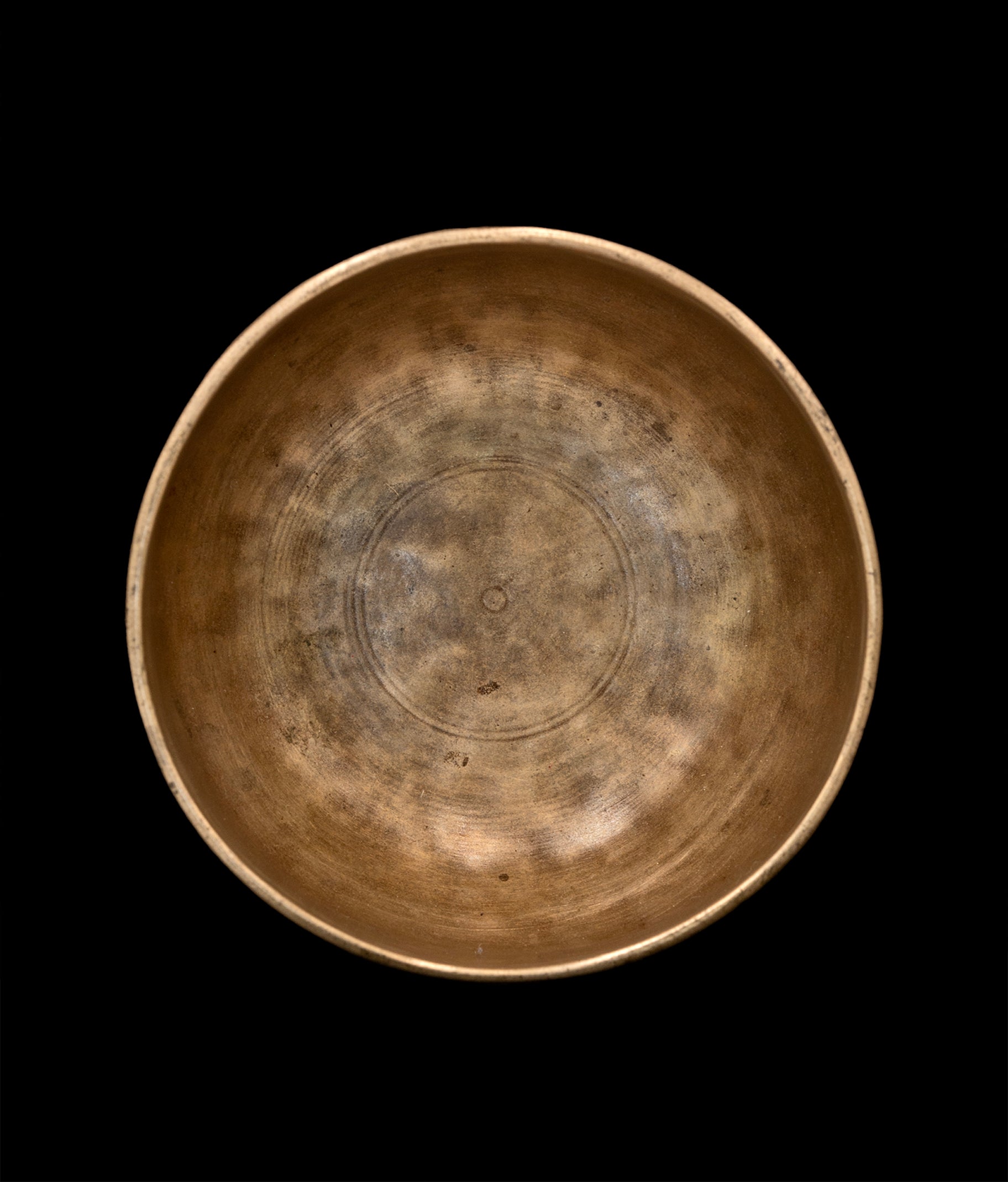 Antique Cup Thadobati Singing Bowl G#4 424Hz 4 3/4" A16147 Bodhisattva Trading Company