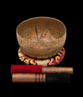 Antique Thadobati Singing Bowl A3 221Hz 6 3/4" A16158 Bodhisattva Trading Company