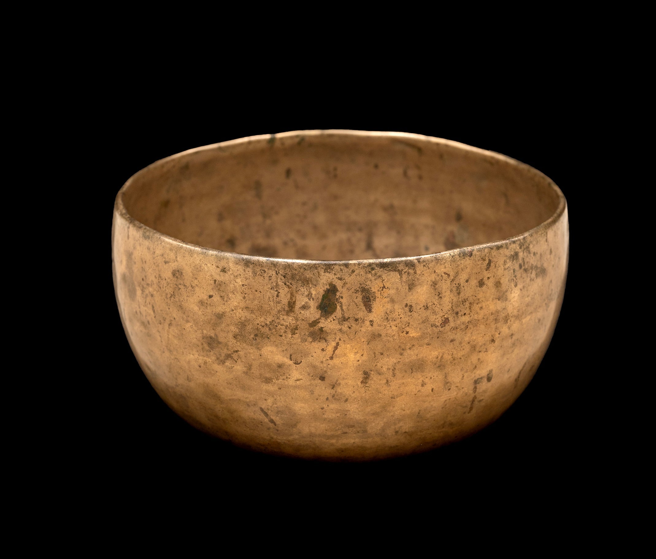 Antique Thadobati Singing Bowl A3 221Hz 6 3/4" A16158 Bodhisattva Trading Company