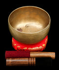 Antique Special Singing Bowl B3 253Hz 6 7/8" A16160 Bodhisattva Trading Company