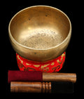 Antique Special Singing Bowl  E4 335Hz 6 1/2" A16177 Bodhisattva Trading Company
