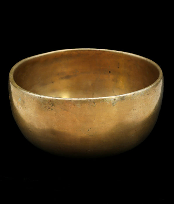 Antique Special Singing Bowl  E4 335Hz 6 1/2" A16177 Bodhisattva Trading Company