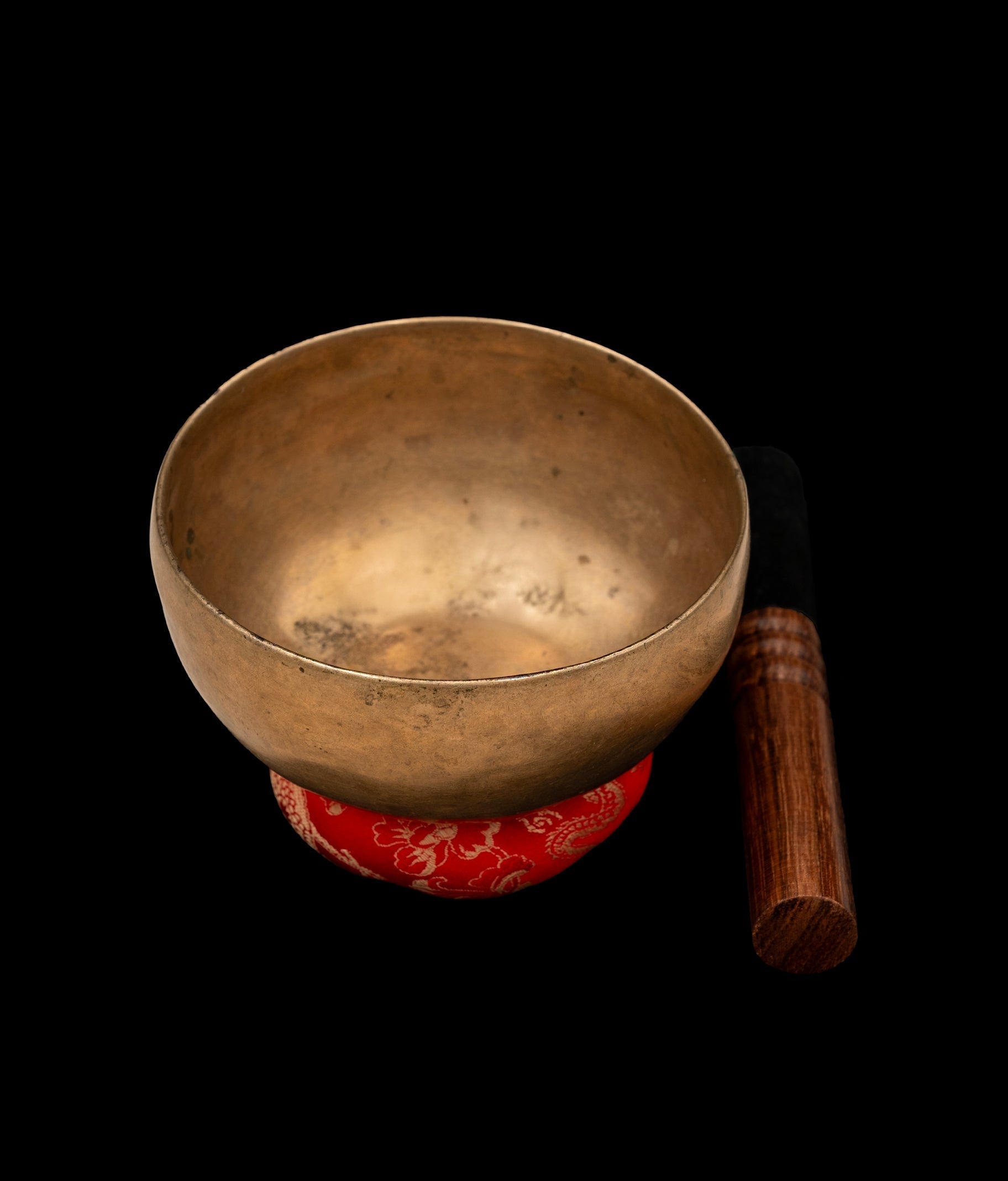 Antique Cup Thadobati Singing Bowl F#4 372Hz 4.5" A16188 Bodhisattva Trading Company