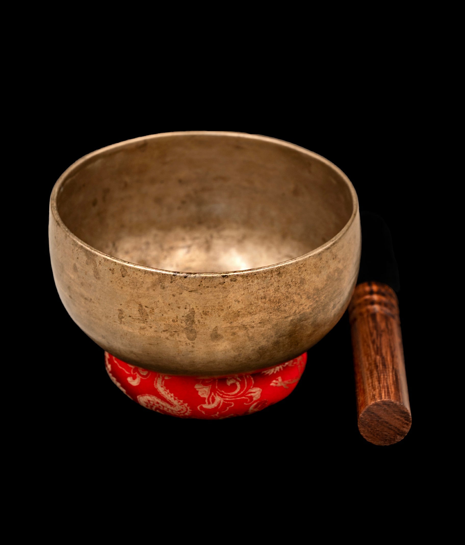 Antique Cup Thadobati Singing Bowl F4 356Hz 4.75" A16189 Bodhisattva Trading Company