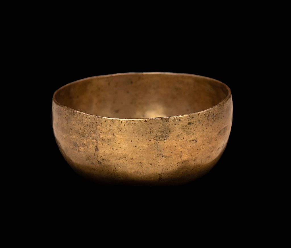 Antique Thadobati Singing Bowl C#4 284Hz 6" A16236 Bodhisattva Trading Company