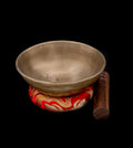 Antique Manipuri Singing Bowl (with Inscription) A#4 457Hz 4 1/2" A16283 Bodhisattva Trading Company