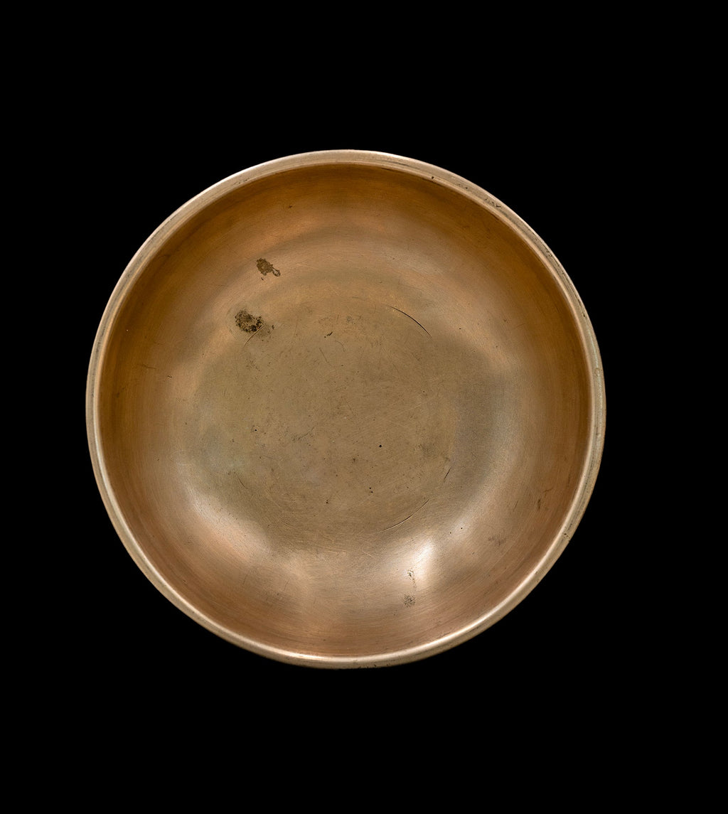 Antique Manipuri Singing Bowl E4 329Hz (NCP) 5 3/4" A16284 Bodhisattva Trading Company