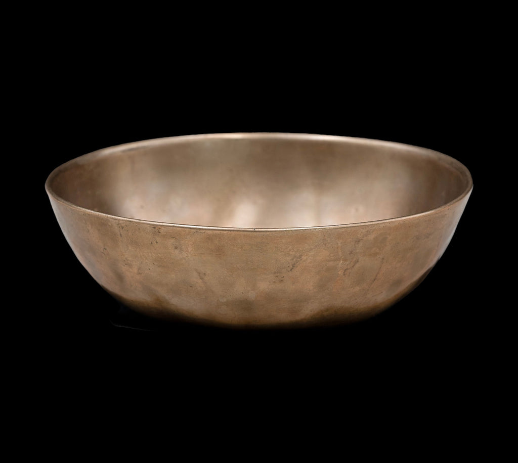 Antique Manipuri Singing Bowl A4 220Hz 6" A16285 Bodhisattva Trading Company