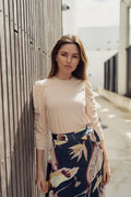 MODAL RUCHED T SHIRT profile-nyc