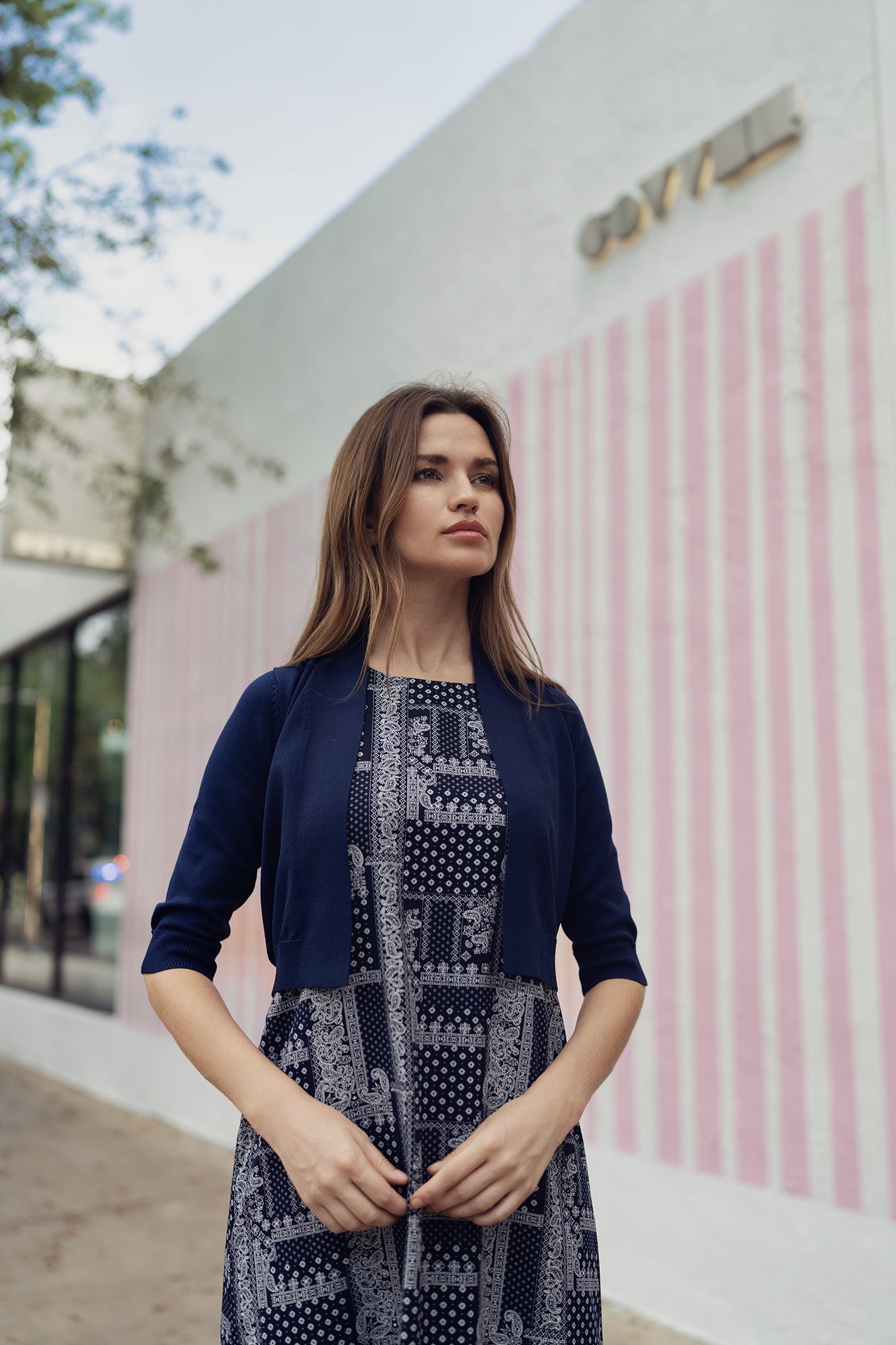 PAISLEY JUMPER IN WHITE profile-nyc