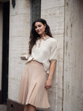 FLOWY SEAM SKIRT profile-nyc