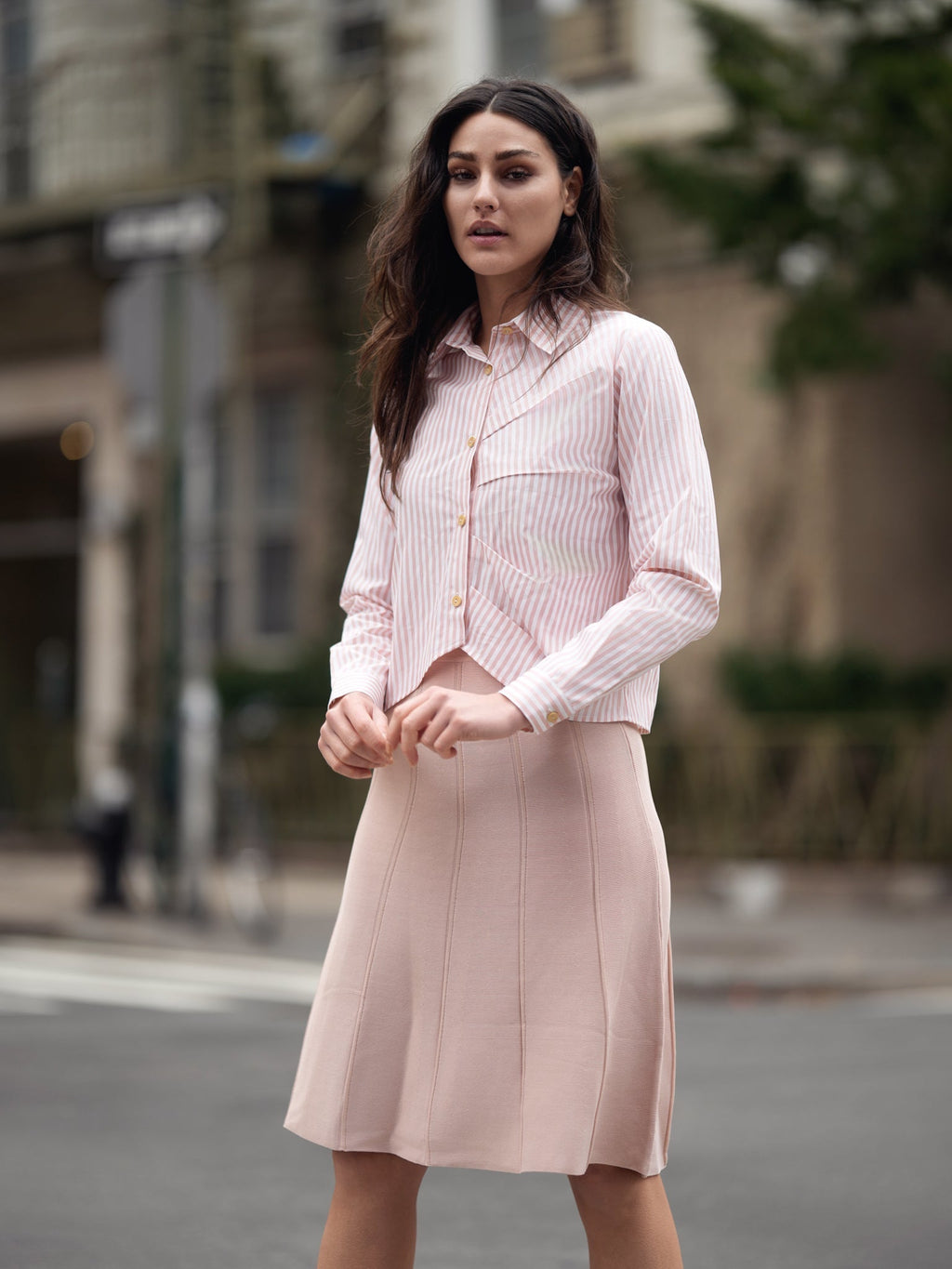 KNIT SEAM SKIRT profile-nyc