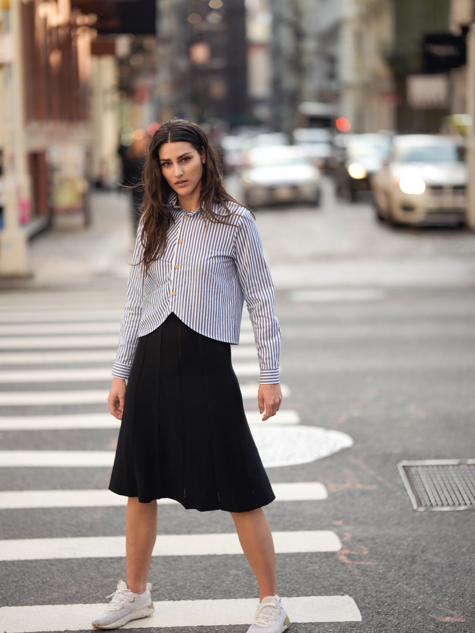 KNIT SEAM SKIRT profile-nyc