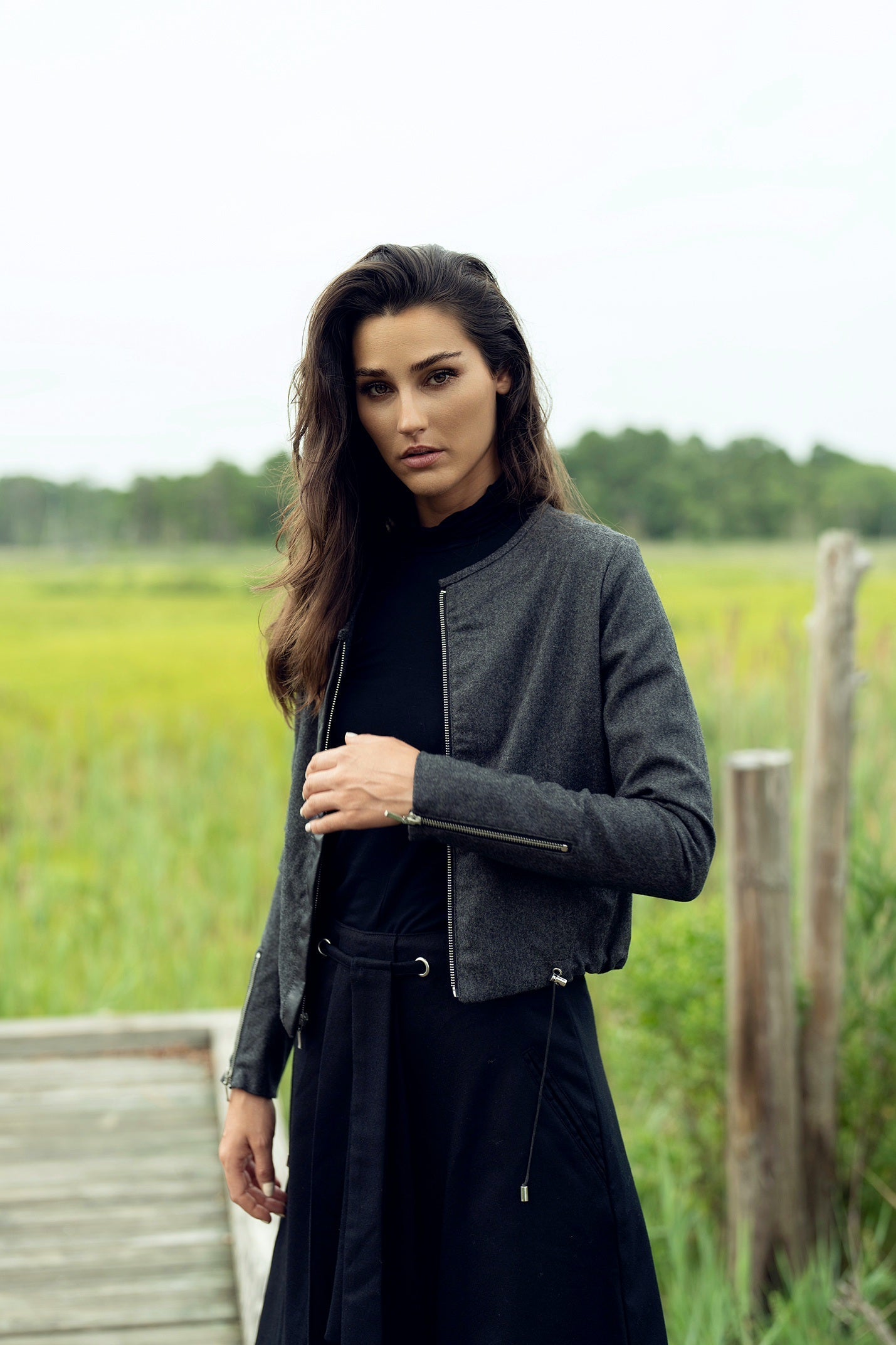 WOOL & LEATHER JACKET profile-nyc