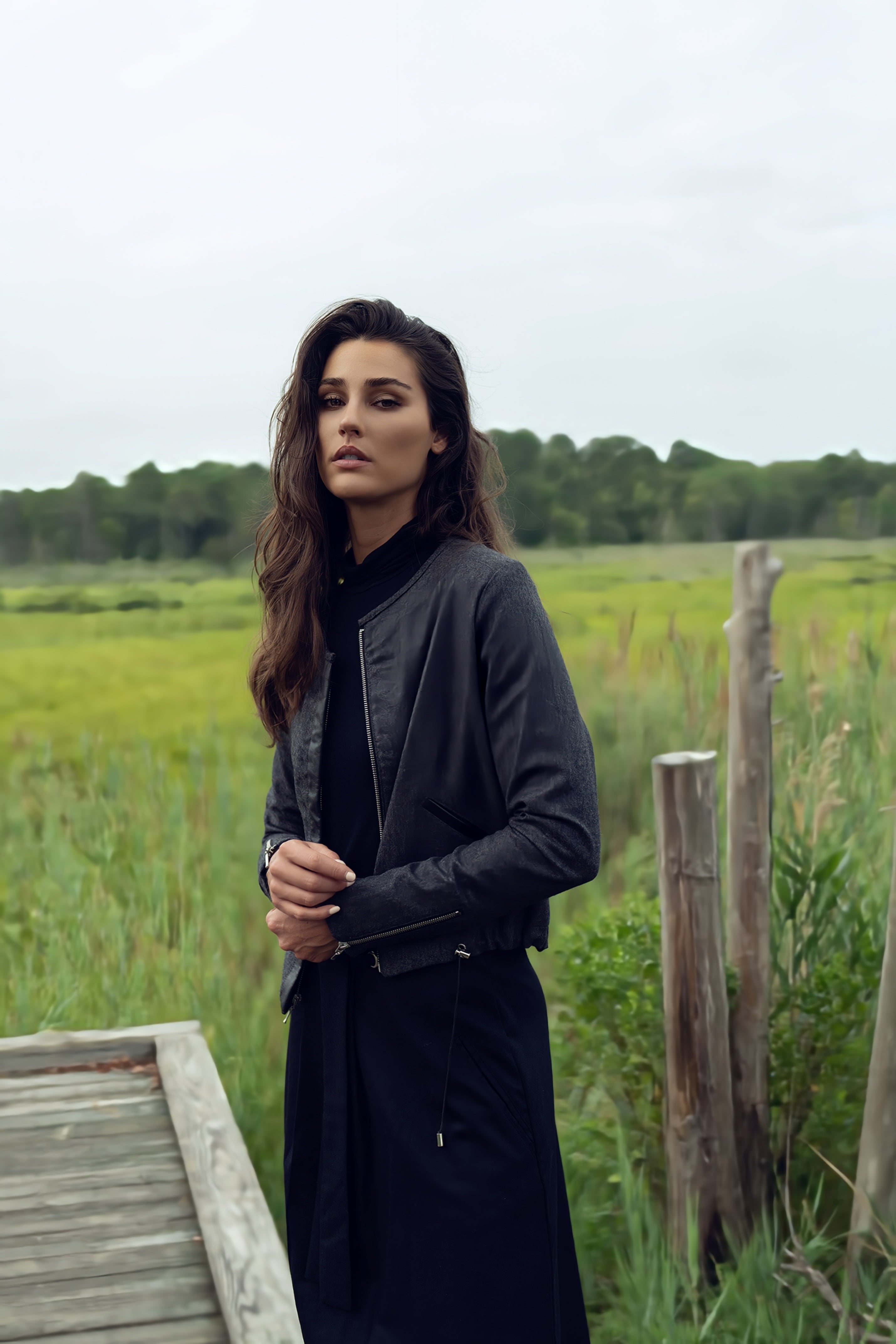 WOOL & LEATHER JACKET profile-nyc