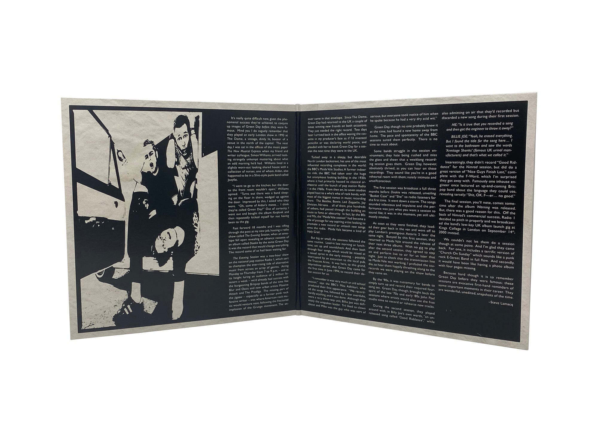 Green Day - BBC Sessions (Limited Edition Clear Colored Double Vinyl) Pale Blue Dot Records