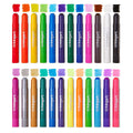 Tempera Paint Thin Sticks, 24 Colors KINGART