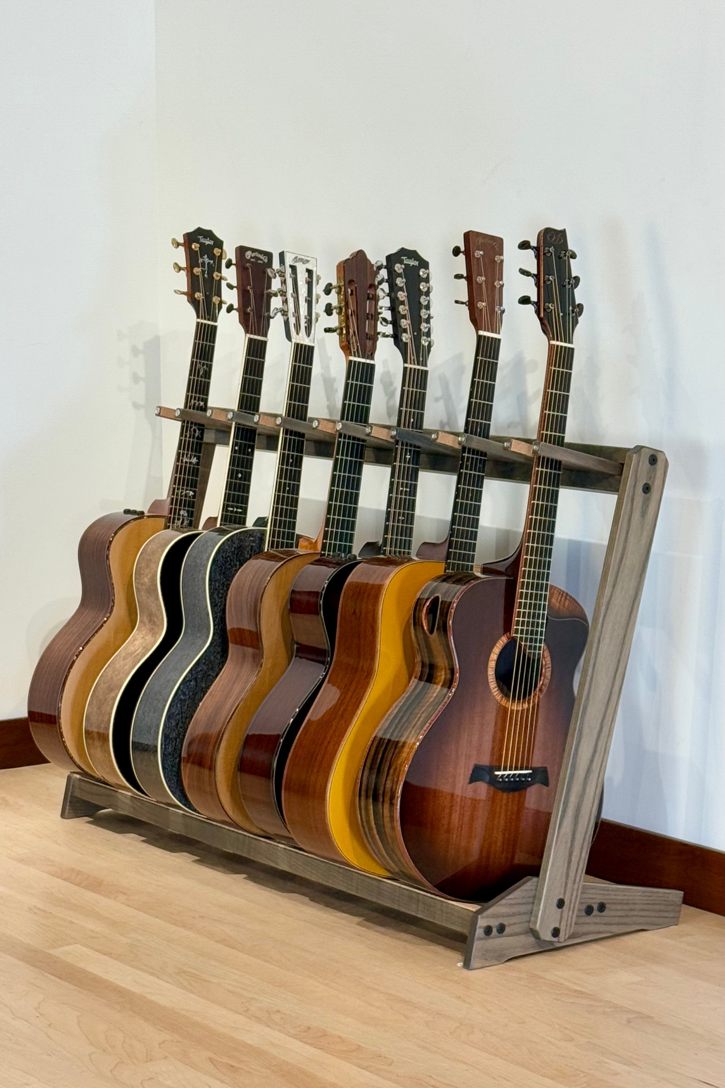 Traditional StringRack - Ash - Antique Slate Acoustic Remedy Cases