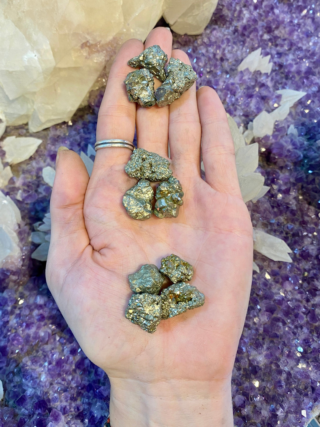 Pyrite Raw Chunk Curious Muse Crystals