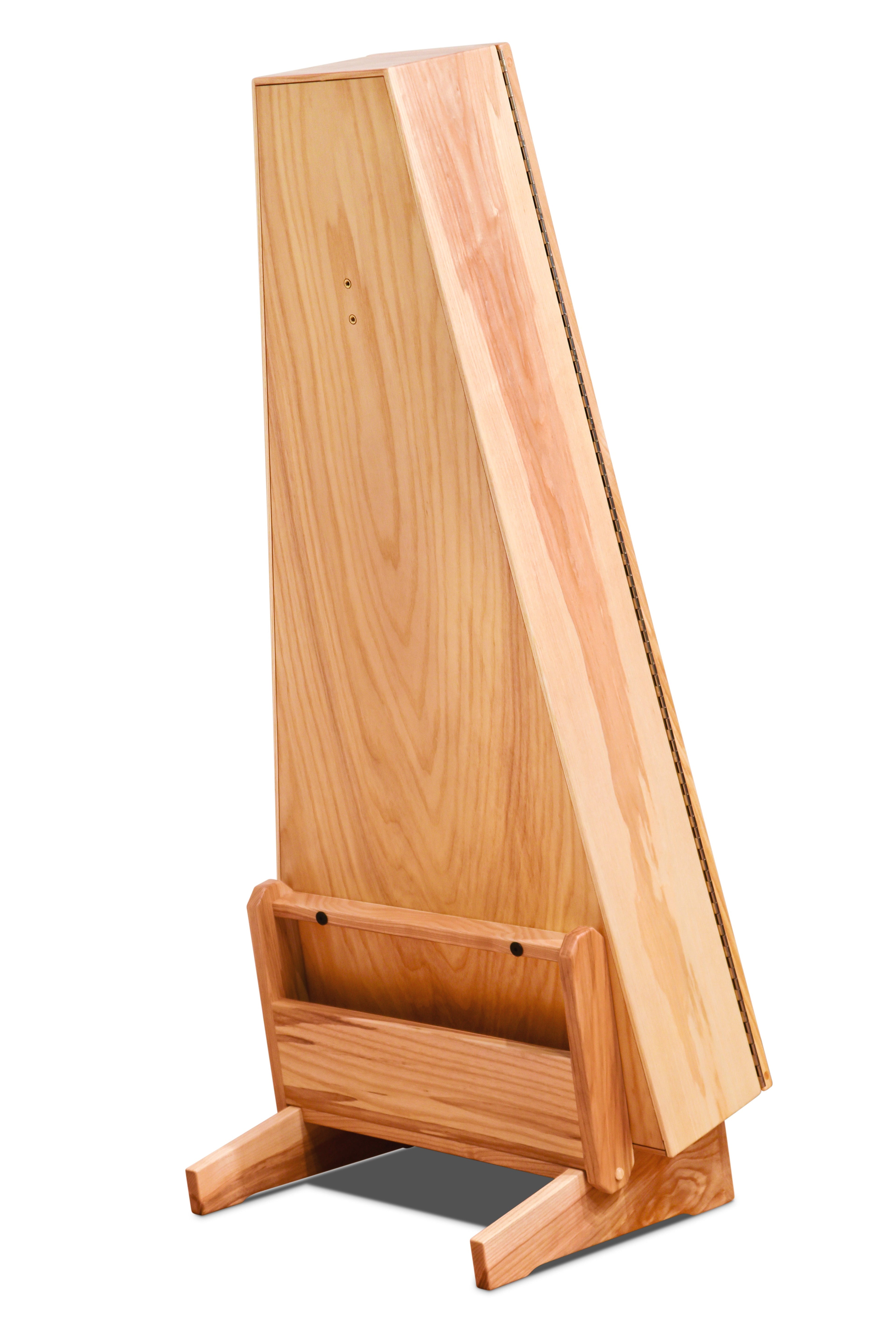 ClimaStand Triangle Humidor with Base - Northern White Ash Acoustic Remedy Cases