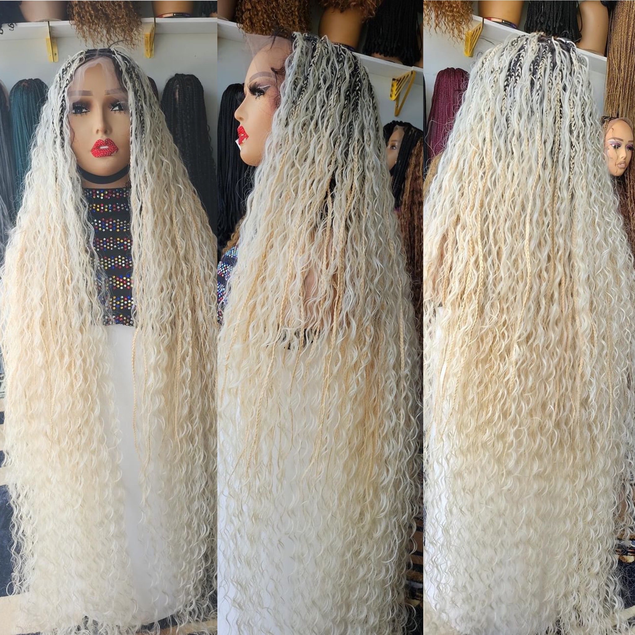 Blonde boho with dark roots HOL stores