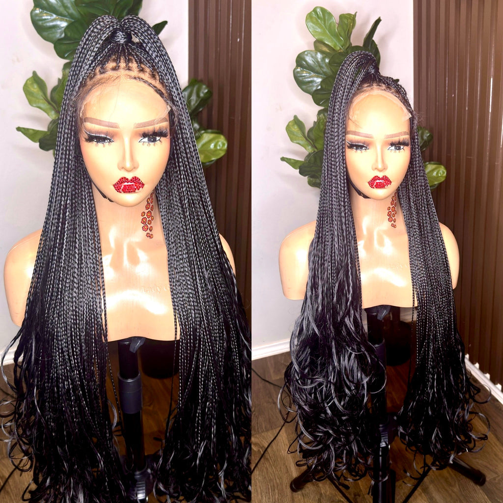 French curls braidedwig HOL stores