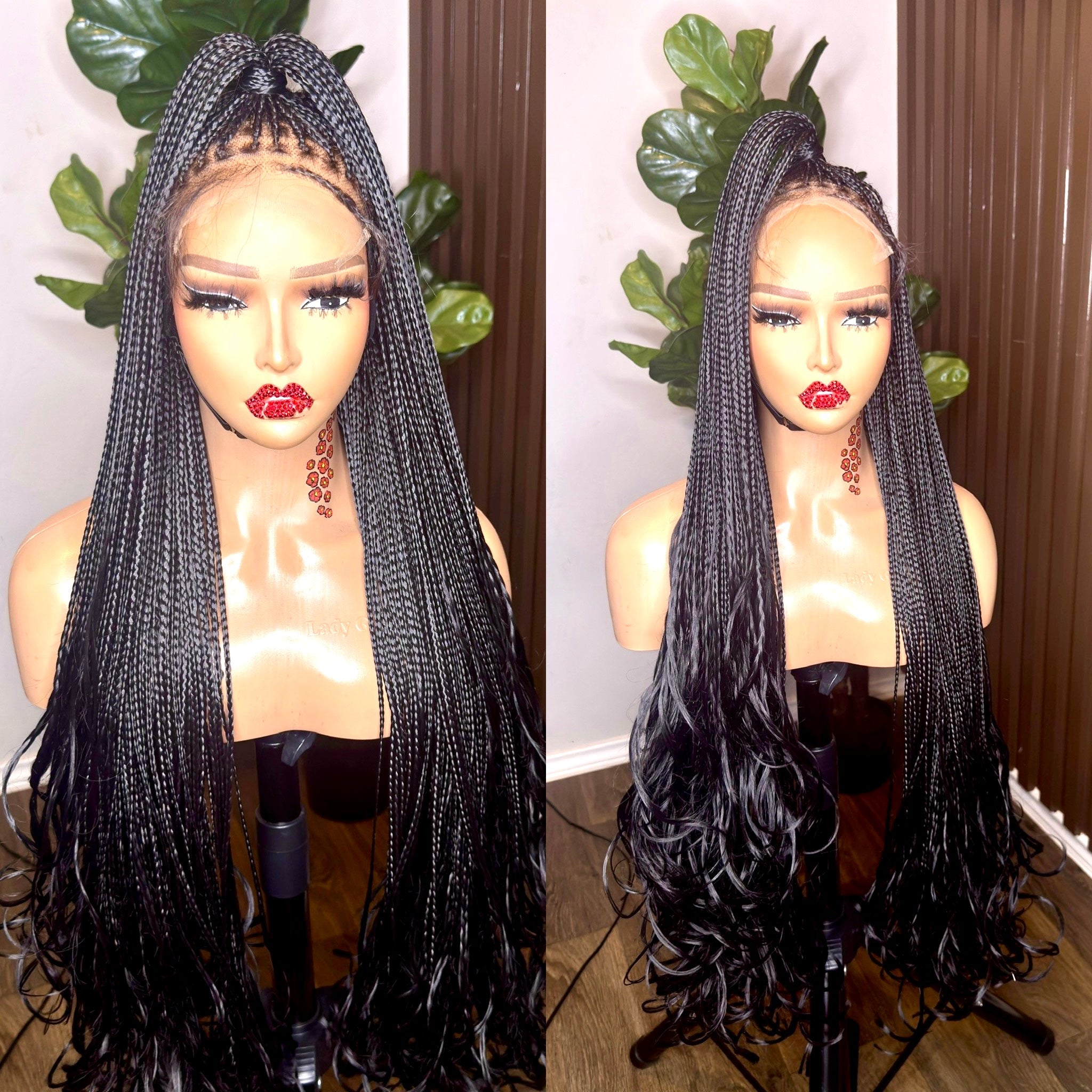 French curls braidedwig HOL stores