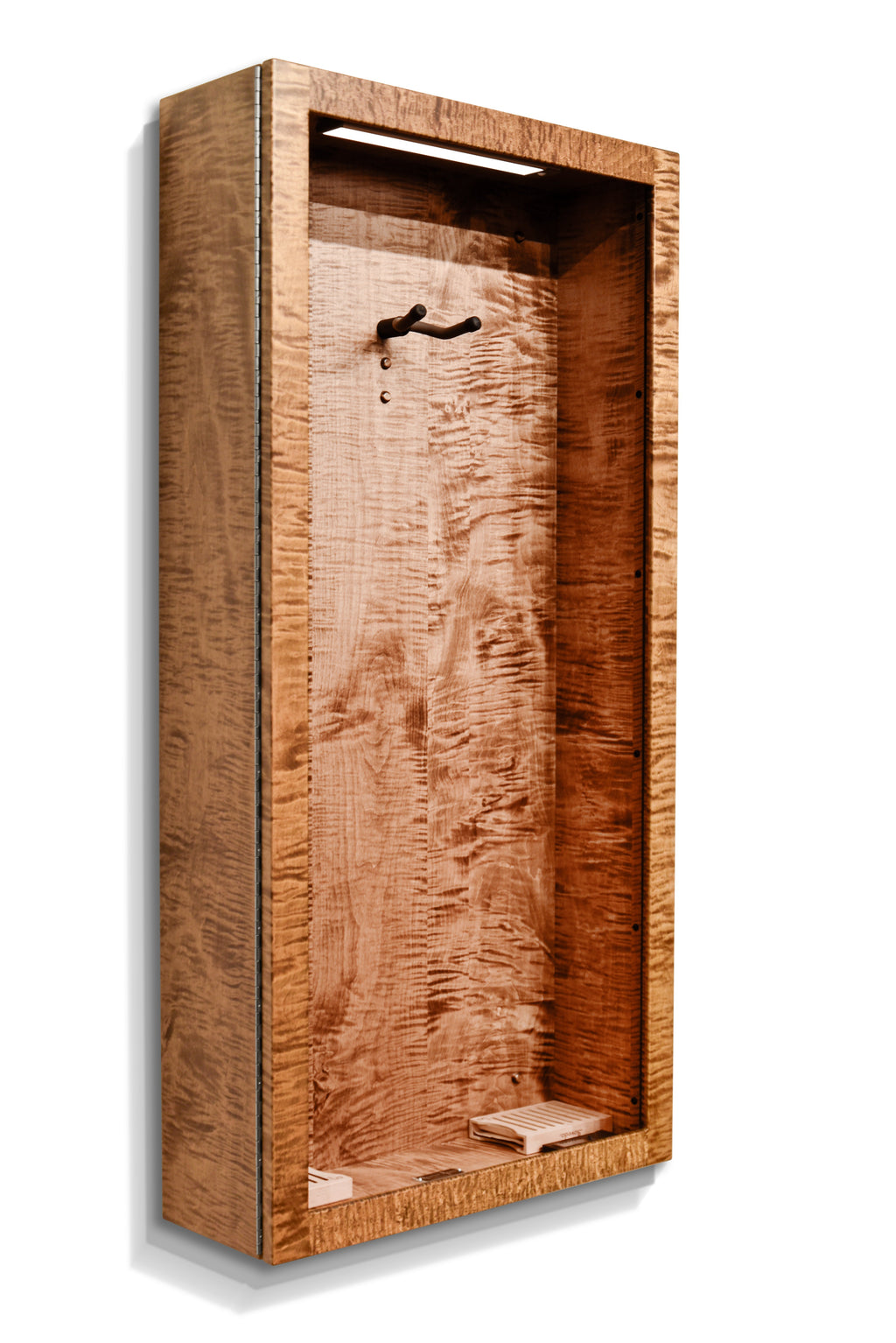 ClimaCase Rectangle Humidor - Flamed Maple with Provincial Stain Acoustic Remedy Cases