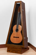 ClimaStand Triangle Humidor with Base - Northern White Ash with Rich Tobacco Stain Acoustic Remedy Cases