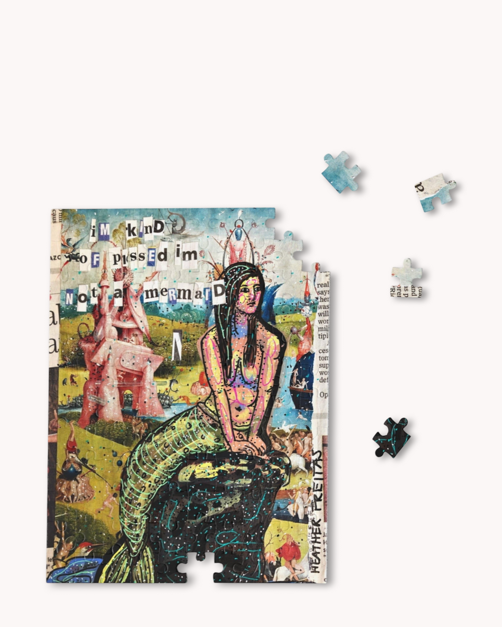 I'm Kinda pissed I'm Not A Mermaid Puzzle ( 120 - 500 Piece ) Heather Freitas