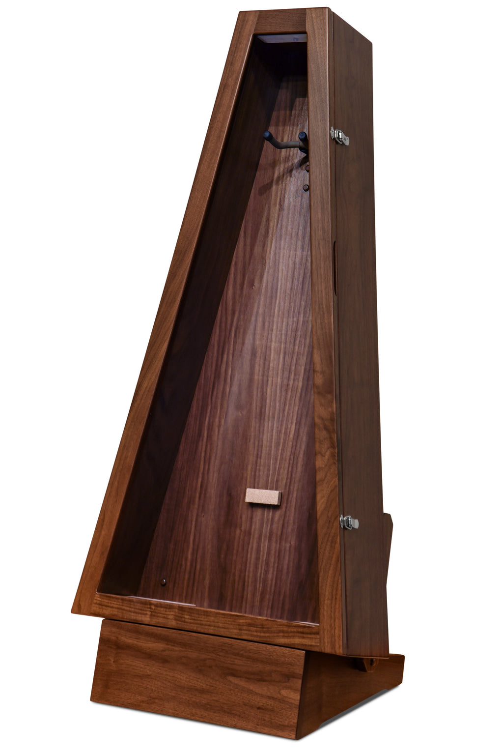 ClimaStand Triangle Humidor with Base - Walnut Acoustic Remedy Cases