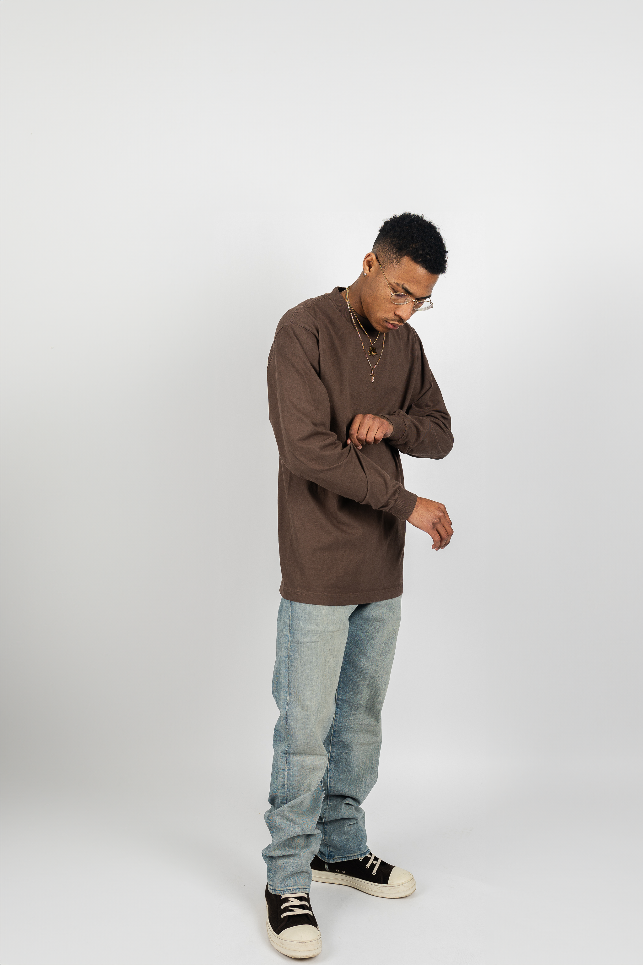 Shaka Wear Long Sleeve Garment Dye Max Heavyweight Shirt Superline