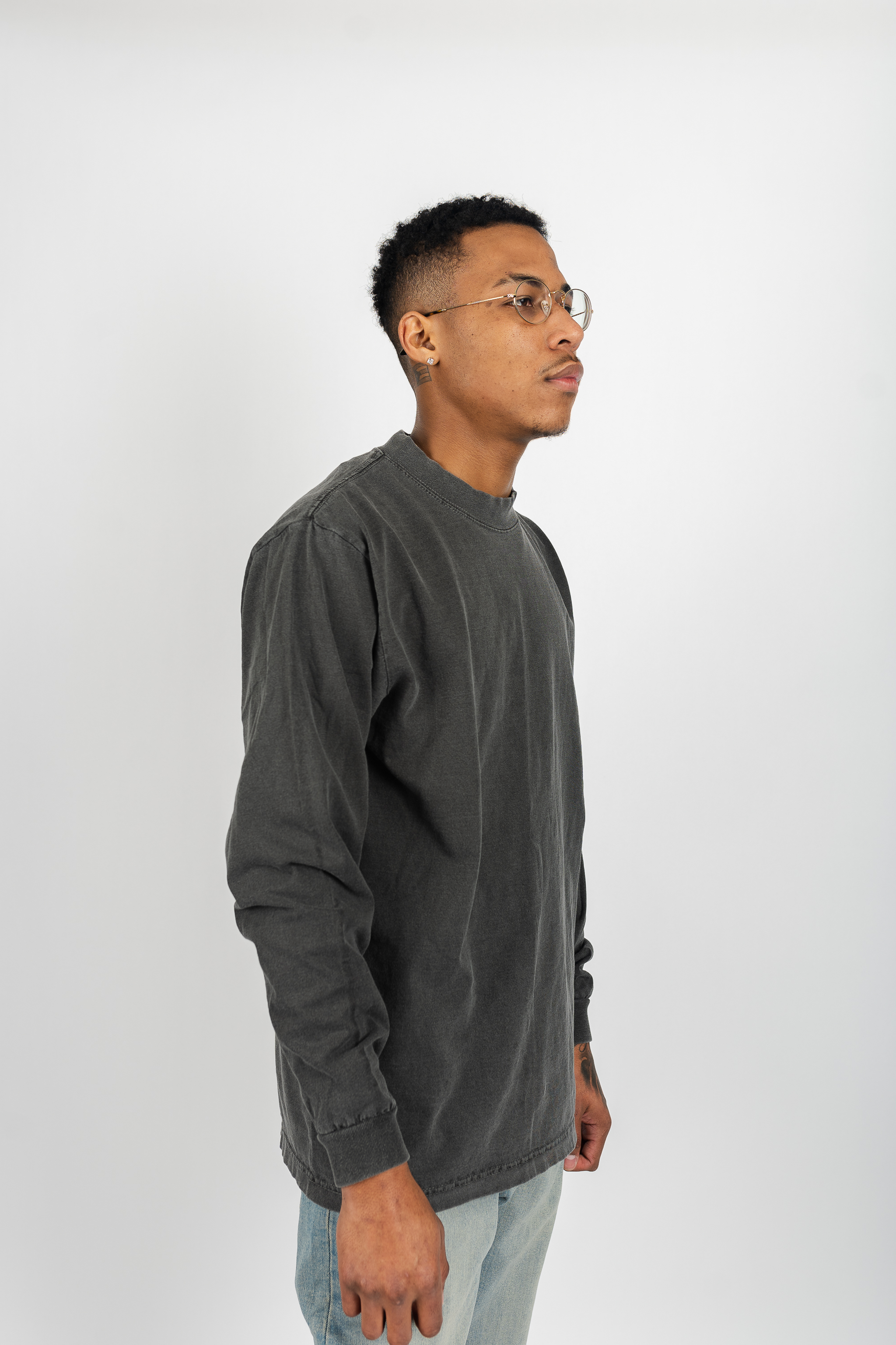Shaka Wear Long Sleeve Garment Dye Max Heavyweight Shirt Superline