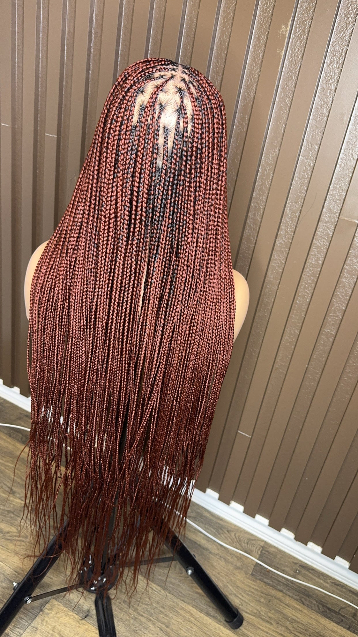 Color 350 knotless braided wig HOL stores