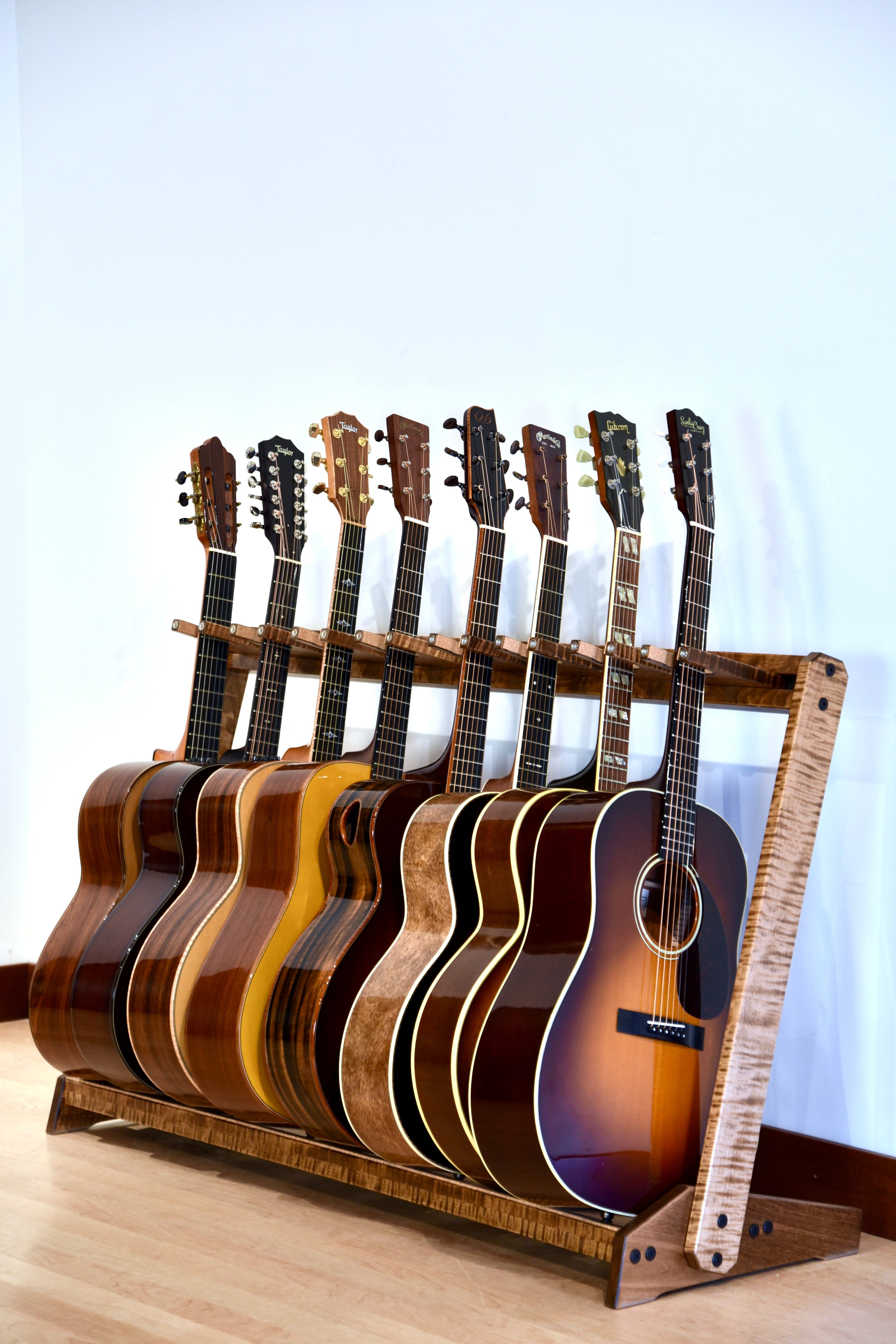 Traditional StringRack - Flamed Maple - Provincial Acoustic Remedy Cases