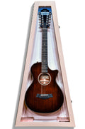 ClimaCase Triangle Humidor - Birch with Campbell White Stain Acoustic Remedy Cases