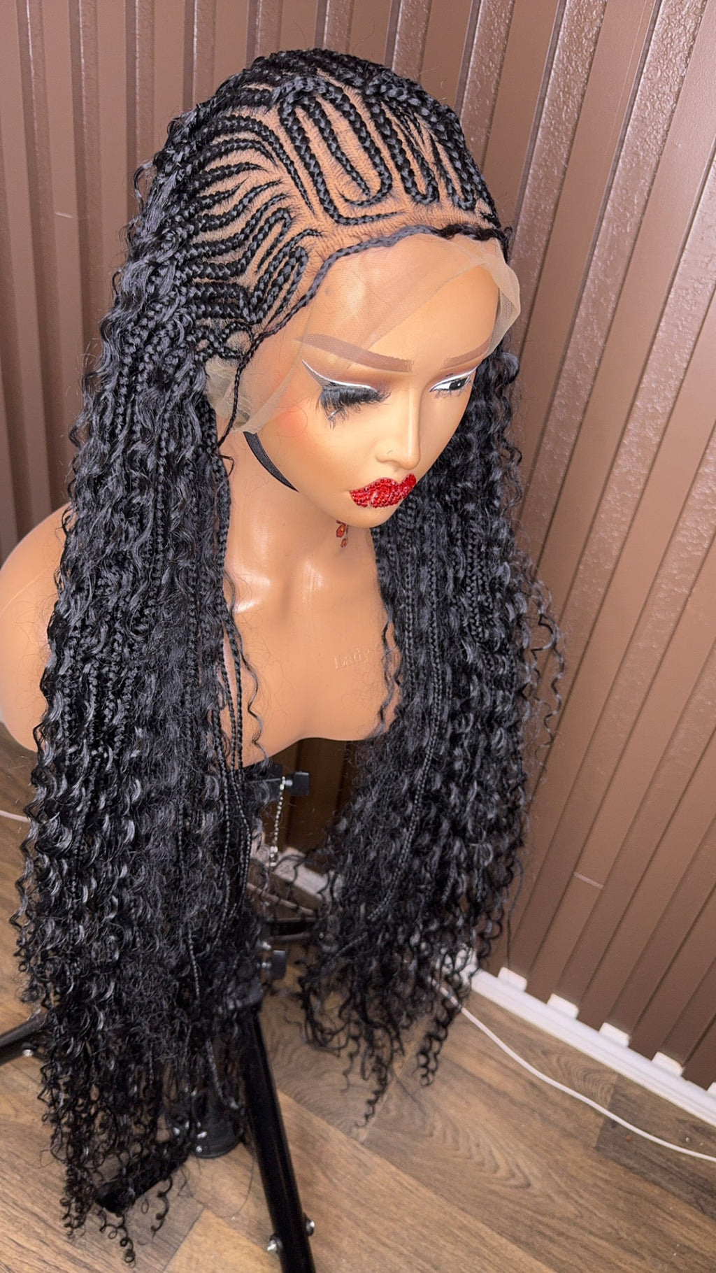 French braided boho braided wig HOL stores