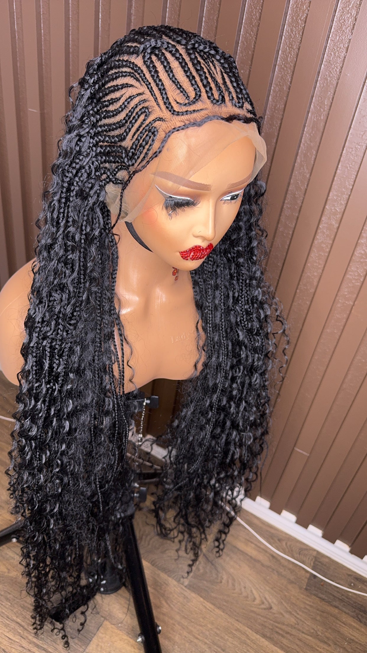French braided boho braided wig HOL stores
