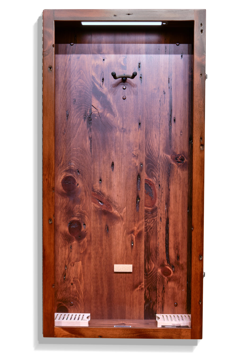 ClimaCase Rectangle Humidor - 300 Year Old Reclaimed Wood with Boston Stain Acoustic Remedy Cases