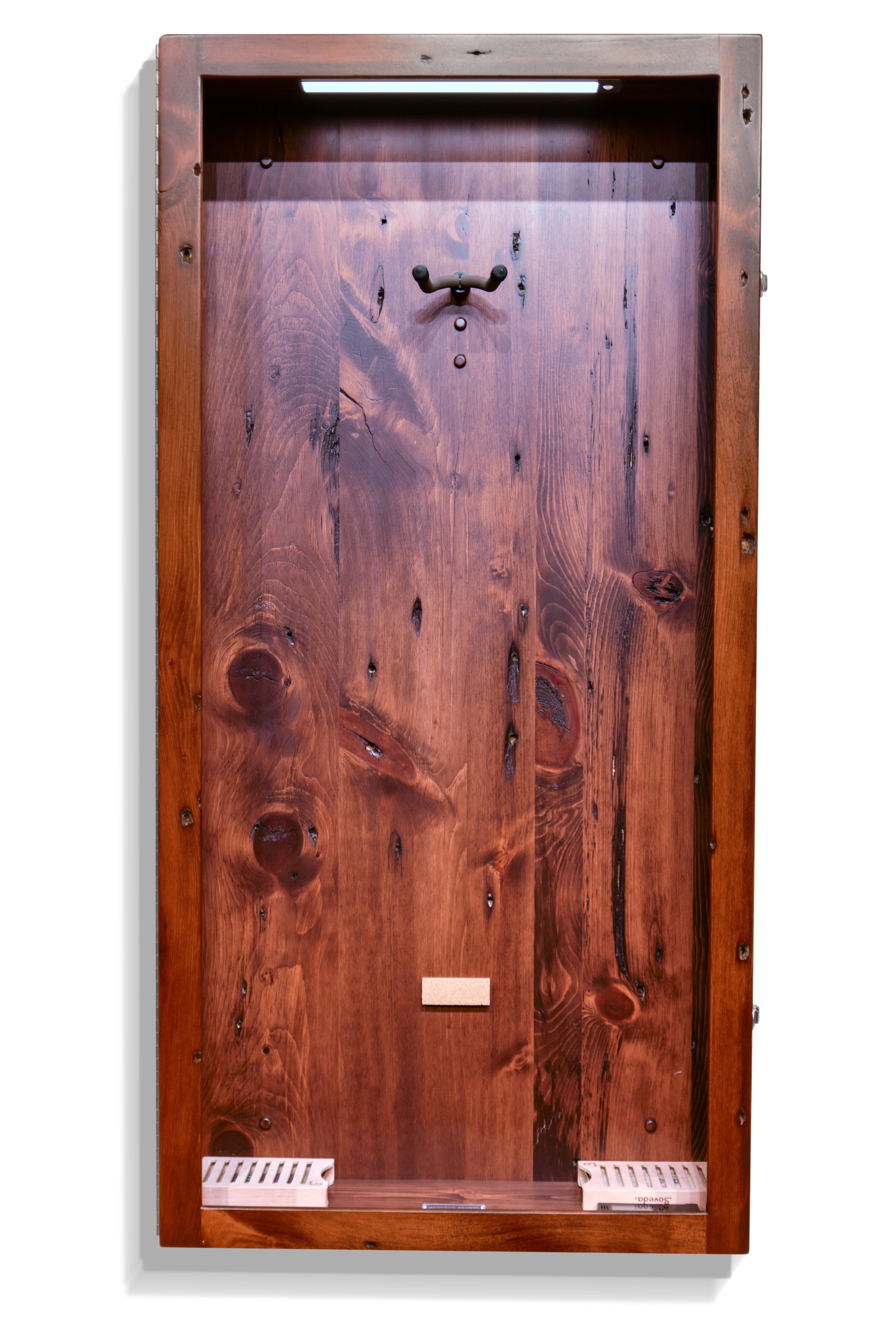 ClimaCase Rectangle Humidor - 300 Year Old Reclaimed Wood with Boston Stain Acoustic Remedy Cases