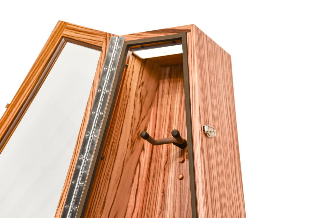 ClimaStand Triangle Humidor with Base - Zebrawood Acoustic Remedy Cases