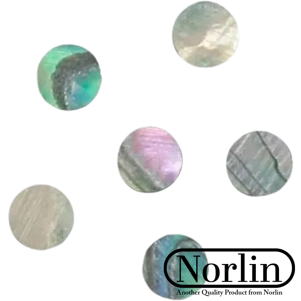 Abalone Side Position Dots & Inlays for Guitar (10-Pack) Randy's LLC