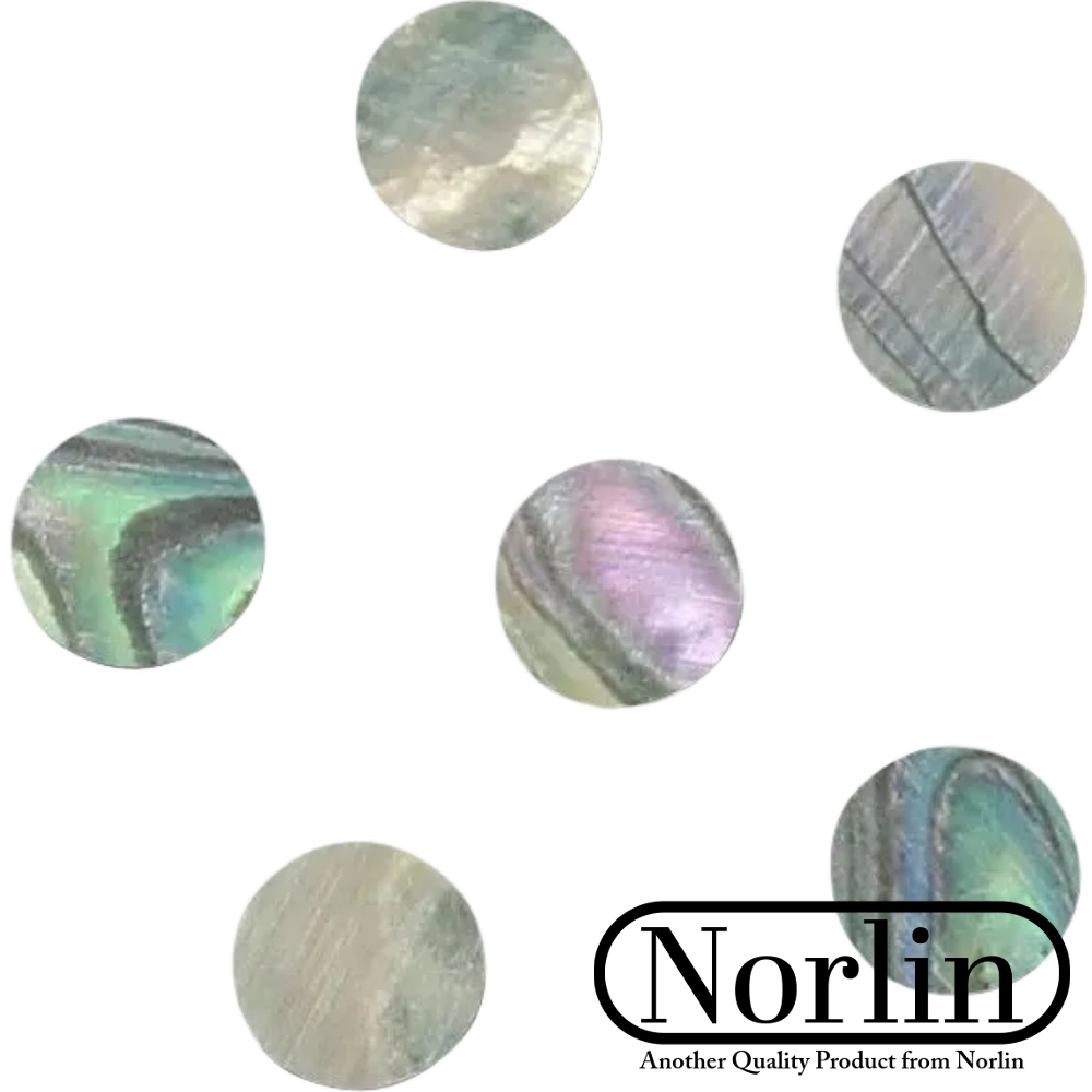 Abalone Side Position Dots & Inlays for Guitar (10-Pack) Randy's LLC