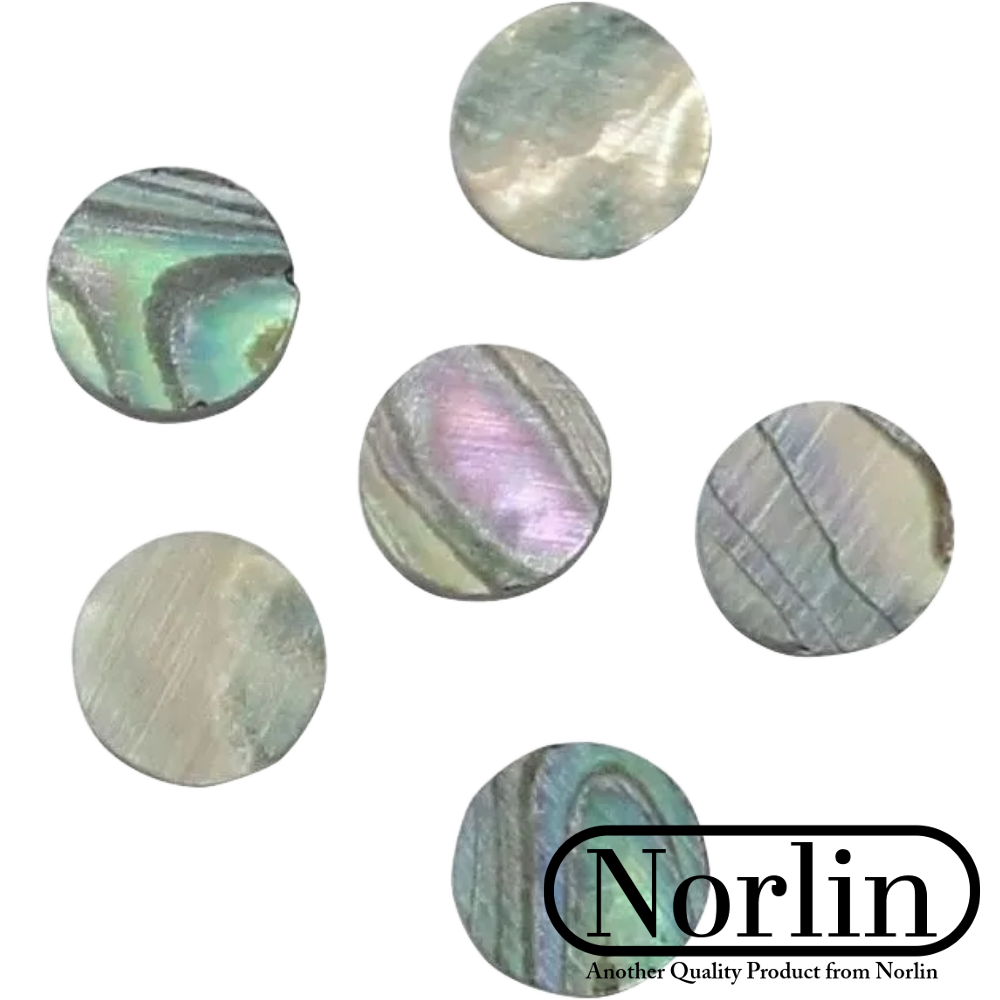 Abalone Side Position Dots & Inlays for Guitar (10-Pack) Randy's LLC
