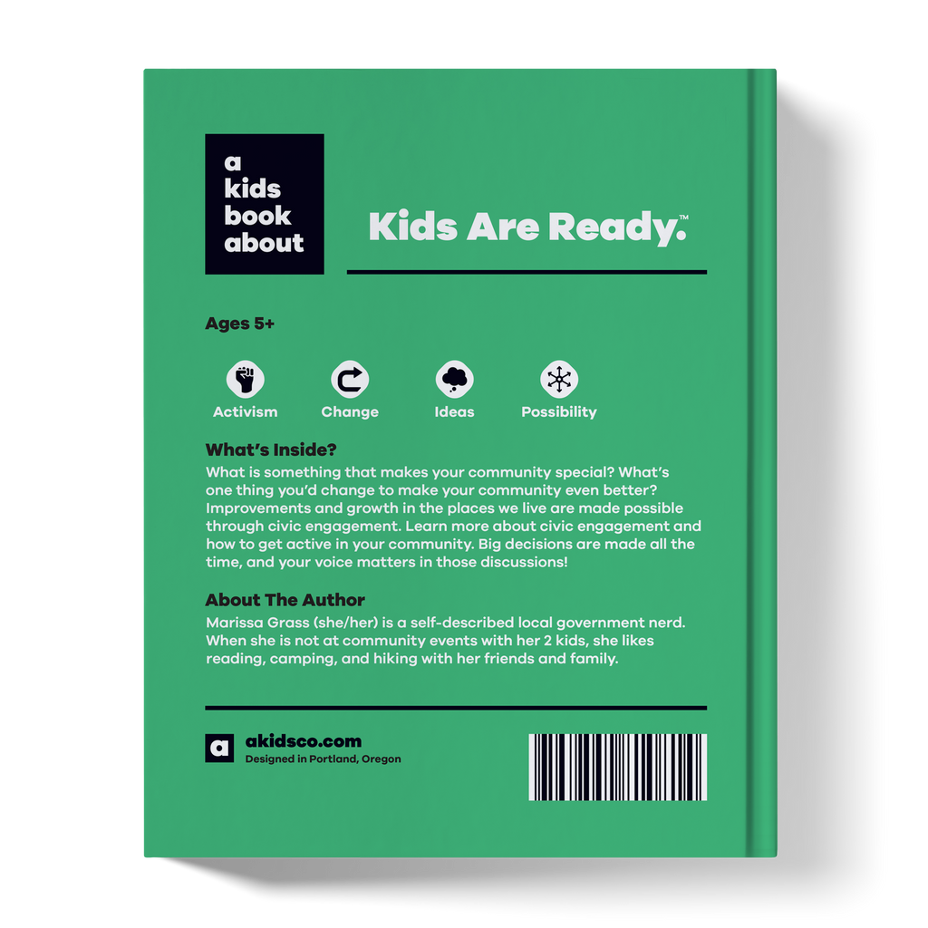 A Kids Book About Civic Engagement A Kids Co.