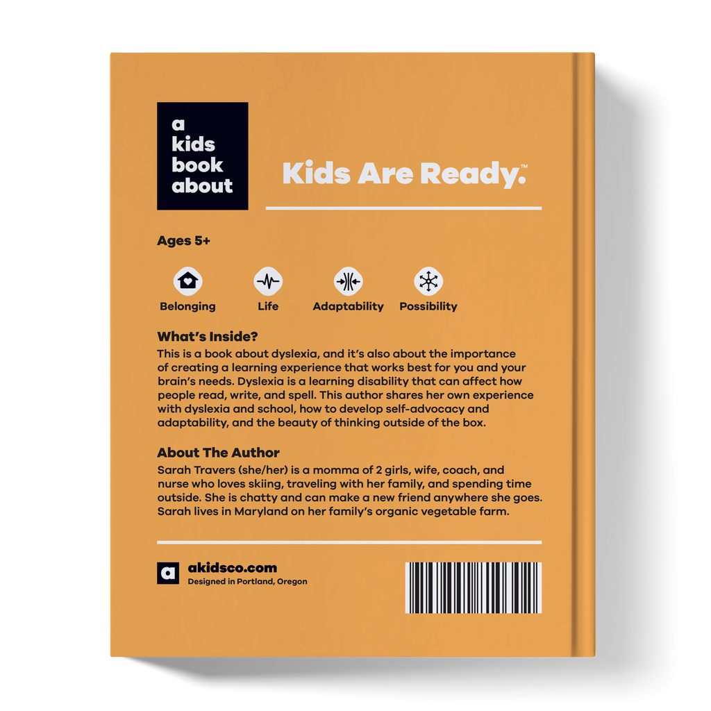 A Kids Book About Dyslexia A Kids Co.